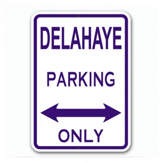 Delahaye -Parking Only