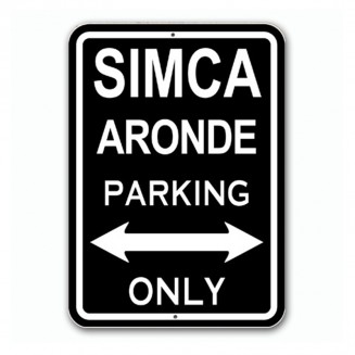 Simca Aronde - Parking Only