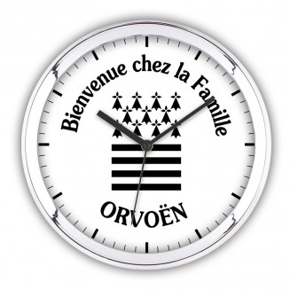Horloge perso Breizh