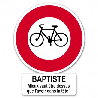 Panneau - Cyclo